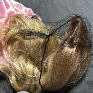 Chelsea Smith, wig, name Kay , blonde with medium highlights